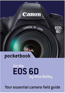 Canon EOS 6D manual. Camera Instructions.